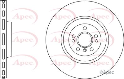 Brake Disc APEC DSK2876