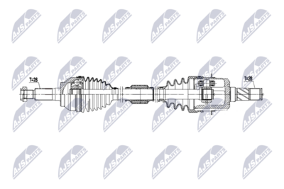полуоска NTY NPW-MZ-116