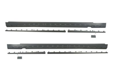 Paneel rocker buitenschild Links/Rechts (voor het schilderen, met lamellen) past: MERCEDES S-KLASA W222 05.13-04.17