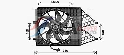 LüFTER MOTORKüHLUNG
