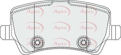 Brake Pad Set APEC PAD1857