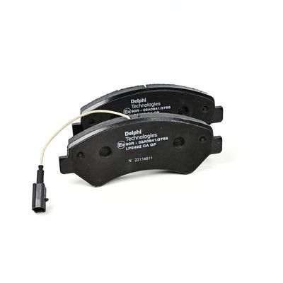 BREMSBELAGSATZ SCHEIBENBREMSE DELPHI LP2492 27
