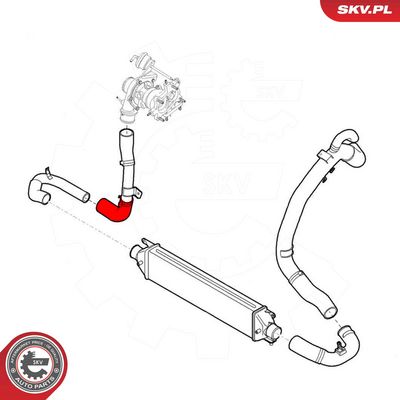 Laadimisõhu voolik ESEN SKV 24SKV580