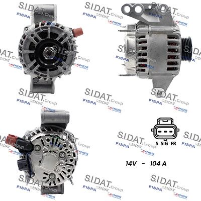 генератор SIDAT A12VS1491A2