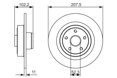 Brake Disc 0 986 479 724