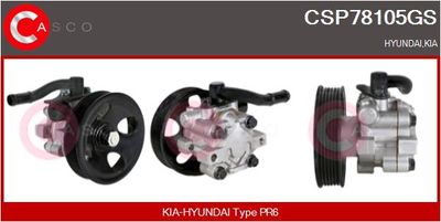 CASCO Hydraulikpumpe, Lenkung Genuine (CSP78105GS)