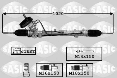 SASIC 7174029 Насос гидроусилителя руля  для DACIA LOGAN (Дача Логан)