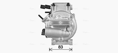 COMPRESOR CLIMATIZARE AVA QUALITY COOLING KAK314 2