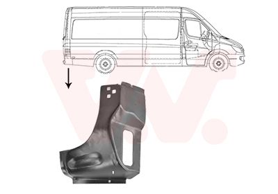 Boční stěna VAN WEZEL 3077134