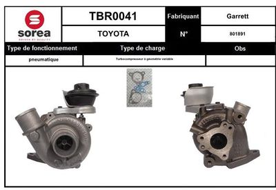 COMPRESOR SISTEM DE SUPRAALIMENTARE SNRA TBR0041