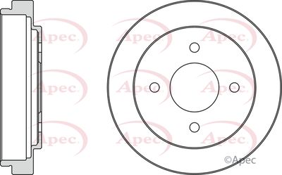 Brake Drum APEC DRM9907