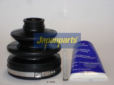 JAPANPARTS Gofruotoji membrana, kardaninis velenas