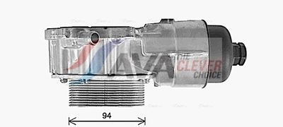 RADIATOR ULEI ULEI MOTOR AVA Clever Choice PE3396H 1
