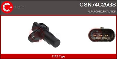 SENZOR IMPULSURI ARBORE COTIT CASCO CSN74C25GS