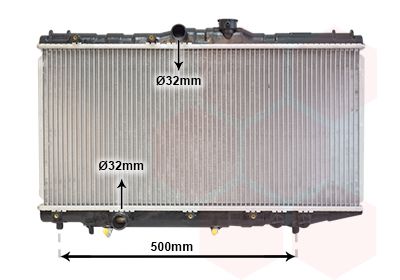 RADIATOR RACIRE MOTOR VAN WEZEL 53002123