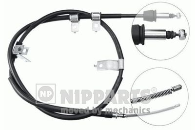 Тросик, cтояночный тормоз NIPPARTS J19307 для HYUNDAI SANTA FE