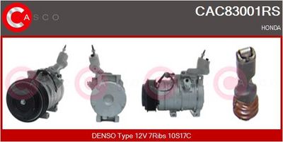 COMPRESOR CLIMATIZARE CASCO CAC83001RS