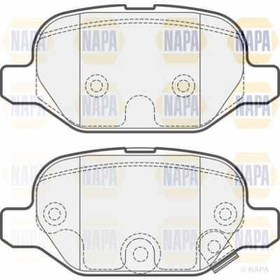 Brake Pad Set NAPA PBP7197