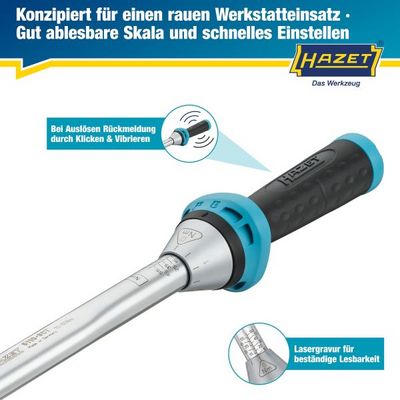 HAZET Momentový kľúč 5110-3CT