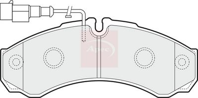 APEC Brake Pad Set, disc brake PAD1542