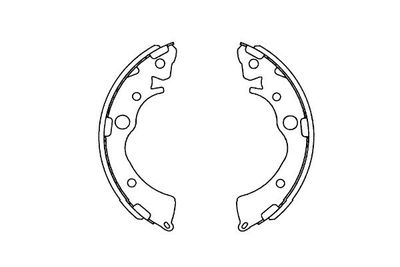 Kavo Parts Stabdžių trinkelių komplektas