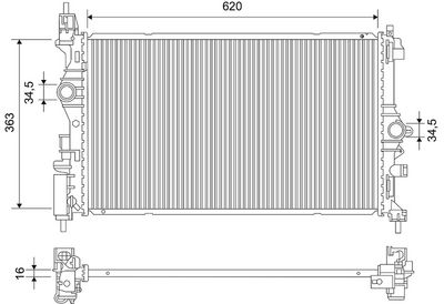 RADIATOR RACIRE MOTOR