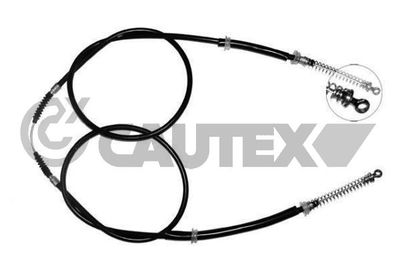 Тросик, cтояночный тормоз CAUTEX 017148 для FIAT DUNA