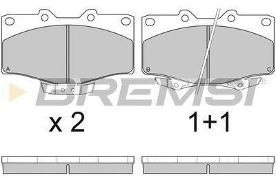 SET PLACUTE FRANA FRANA DISC BREMSI BP2748