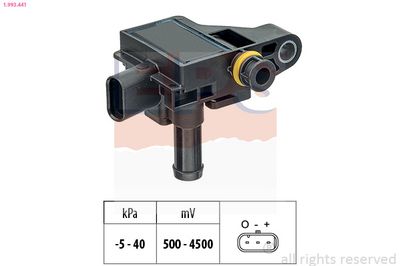 SENZOR PRESIUNE GAZE EVACUARE