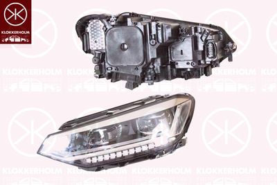 Основная фара KLOKKERHOLM 95510184A1 для VW TOURAN