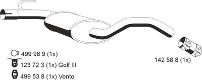 MITTELSCHALLDäMPFER