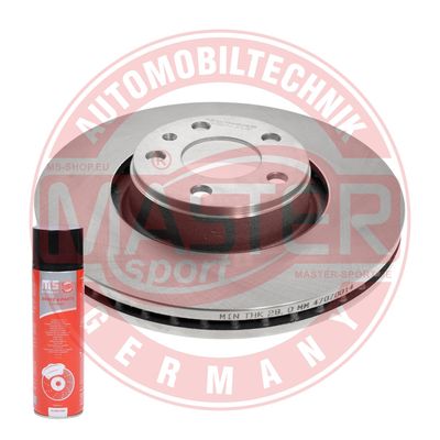 MASTER-SPORT GERMANY 24013001751-PCS-MSP Тормозные диски для AUDI A6 C6 Avant (4F5) 2.0 TDI