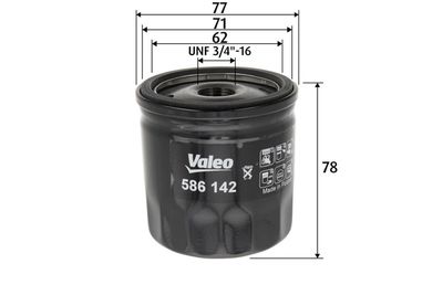 Масляный фильтр VALEO 586142 для VW UP!