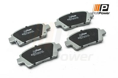 stabdžių trinkelių rinkinys, diskinis stabdys 1B1107 ProfiPower
