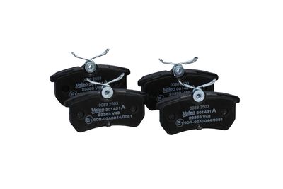 BREMSBELAGSATZ SCHEIBENBREMSE VALEO 301431A 25
