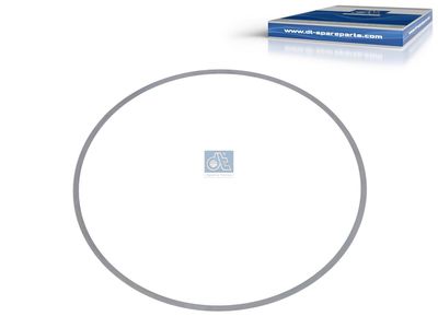 Onderste steunflens afdichting/spacer (151,3x157,3x0,2mm) past: VOLVO B12, F12, N12, NL TD120C-TD123ES 01.76-