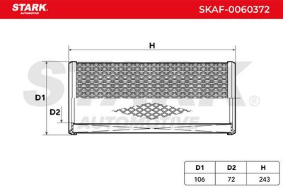 въздушен филтър STARK SKAF-0060372