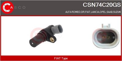SENZOR IMPULSURI ARBORE COTIT CASCO CSN74C20GS