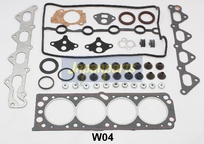 комплект гарнитури, цилиндрова глава JAPANPARTS KG-W04