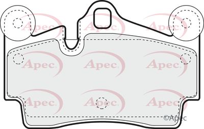 Brake Pad Set APEC PAD1318