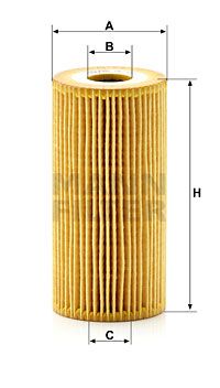 Масляный фильтр MANN-FILTER HU 7027 z для HYUNDAI GRAND SANTA FE