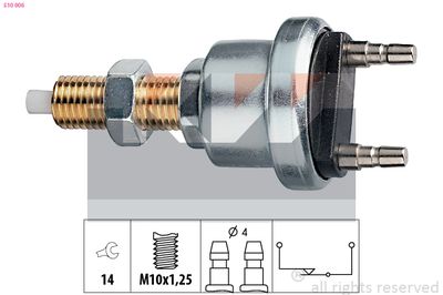 Spínač brzdového světla KW 510 006