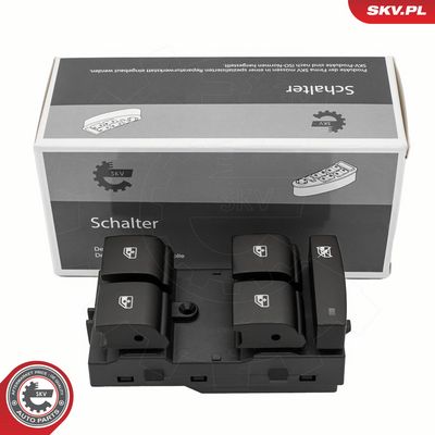 Spínač elektrického otvárania okien ESEN SKV 37SKV503