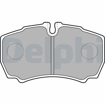 Brake Pad Set, disc brake LP1826