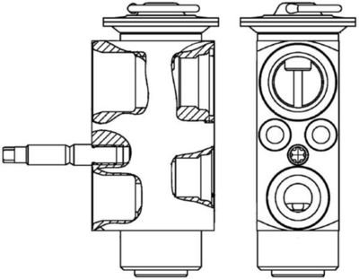 Expansion Valve, air conditioning AVE 113 000P