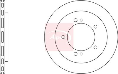 APEC Brake Disc DSK2322