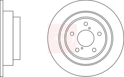 APEC Brake Disc DSK550