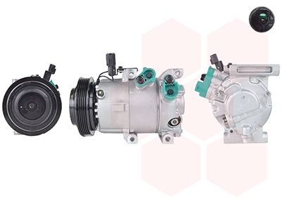 Compressor, airconditioning
