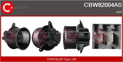 Вентилятор салона CASCO CBW82004AS для JEEP WRANGLER