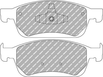 Sada brzdových destiček, kotoučová brzda FERODO RACING FCP4416H